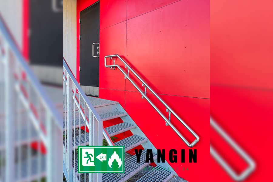 Yangın Merdiveni Şartları - Yangın Merdiveni 34